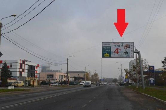 Фото рекламної площини за адресою ул. Ак. Королева, 1б - ул.  Инглези, 1/3 - автосалон "Богдан - Авто"