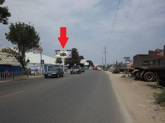 Фото рекламной плоскости по адресу пр-кт Небесной Сотни, 99 (рынок "Черноморский") - МЕТРО, Эпицентр