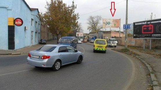 Фото рекламной плоскости по адресу ул. Балковская,132 - Горбатый мост Фото рекламной плоскости по адресу ул. Балковская,132 - Горбатый мост