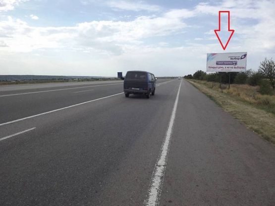 Фото рекламної площини за адресою Киевское шоссе - Хаджибеевский лиман Фото рекламної площини за адресою Киевское шоссе - Хаджибеевский лиман