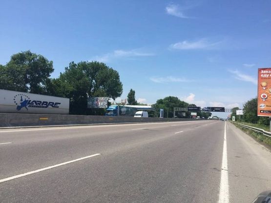 Фото рекламной плоскости по адресу Киевское шоссе, 27а - Автомобильный дом Одесса, Новая почта № 1