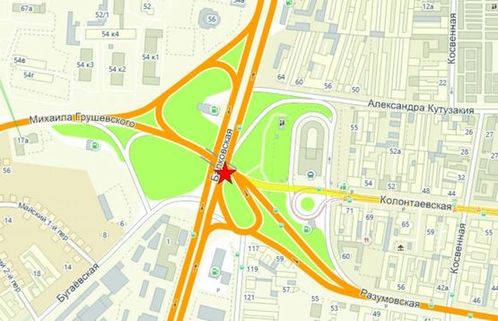 Фото рекламной плоскости по адресу ул. Балковская / ул. Грушевского (MEGA)1 Фото рекламной плоскости по адресу ул. Балковская / ул. Грушевского (MEGA)1