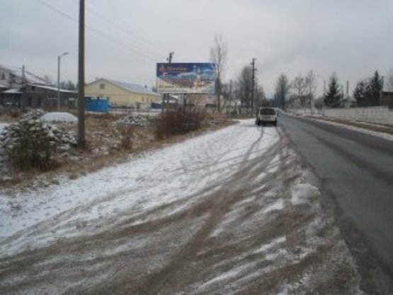 Фото рекламной плоскости по адресу м.Надвірна (обїзна, магазин будівельних матеріалів) ст.Б