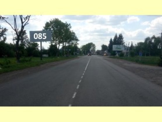 Фото рекламної площини за адресою Снятинський район, с.Тулуків, вул.Головна, (траса на Коломию)  траса Ів-Франк-Чернівці