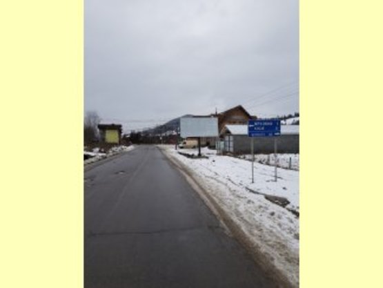 Фото рекламной плоскости по адресу с.Ільці траса Ворохта - Верховина №2