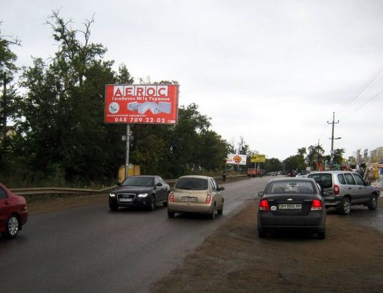 Фото рекламної площини за адресою пр-т М Жукова - Черноморка, из города (В) Фото рекламної площини за адресою пр-т М Жукова - Черноморка, из города (В)