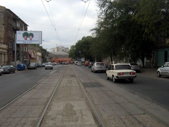 Фото рекламной плоскости по адресу ул. Прохоровская, 71 - Степовая (В) Фото рекламной плоскости по адресу ул. Прохоровская, 71 - Степовая (В)