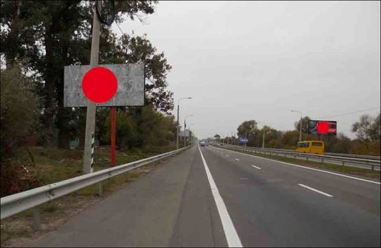 Фото рекламної площини за адресою М-06, 31+100 лево