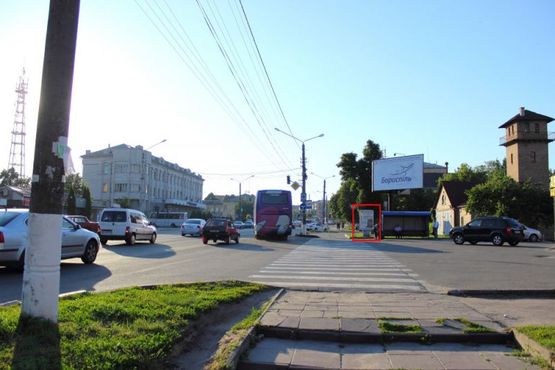 Фото рекламной плоскости по адресу вул. Київський Шлях, 85, навпроти Архітектури