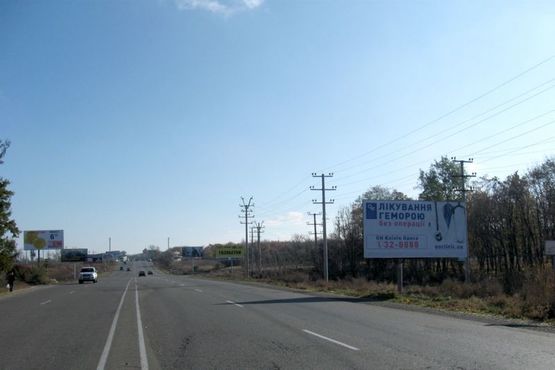 Фото рекламної площини за адресою Одесса-Южный(Лески), 16+800 А(справа)
