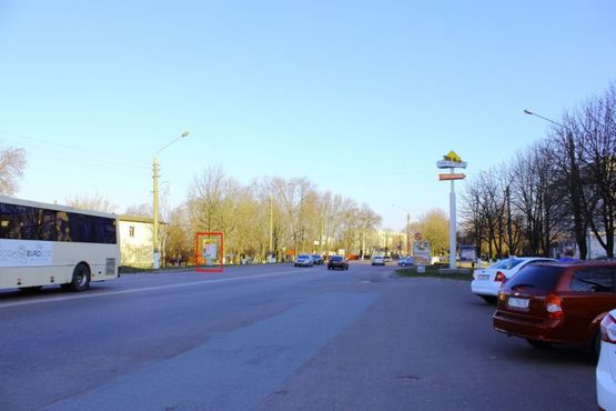 Фото рекламной плоскости по адресу вул. Київський Шлях, 57