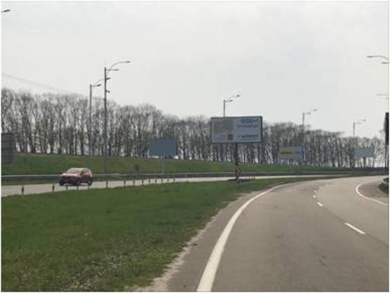 Фото рекламной плоскости по адресу Аллея «Борисполь», 380м до съезда на автодорогу М03 Киев-Харьков, в Борисполь Фото рекламной плоскости по адресу Аллея «Борисполь», 380м до съезда на автодорогу М03 Киев-Харьков, в Борисполь