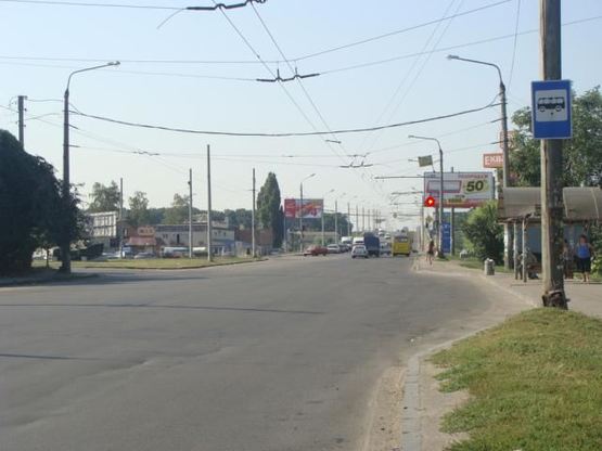 Фото рекламної площини за адресою Великотирнівська вул. - Паркова вул. ("Велика Кишеня")перехр. Фото рекламної площини за адресою Великотирнівська вул. - Паркова вул. ("Велика Кишеня")перехр.