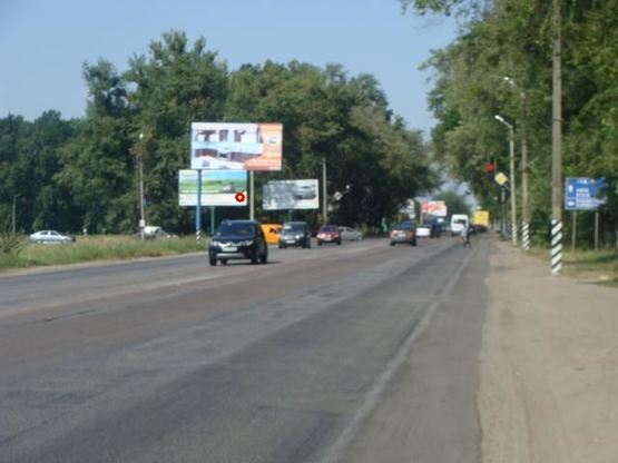 Фото рекламної площини за адресою К.Шосе вул. - Серьогіна вул. (на Харків)