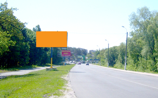 Фото рекламной плоскости по адресу ул. Гостомельское шоссе (Киев-Ирпень)