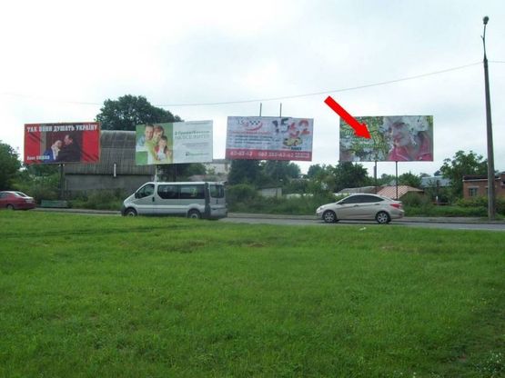 Фото рекламной плоскости по адресу вул.Толстого (розвязка) Правий борд Фото рекламной плоскости по адресу вул.Толстого (розвязка) Правий борд