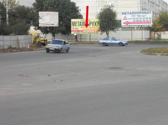 Фото рекламної площини за адресою вул.Курчатова - вул.Зенитна (перехрестя) Фото рекламної площини за адресою вул.Курчатова - вул.Зенитна (перехрестя)