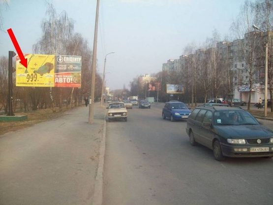 Фото рекламной плоскости по адресу вул. Прибузька (Кам'янецька) Фото рекламной плоскости по адресу вул. Прибузька (Кам'янецька)
