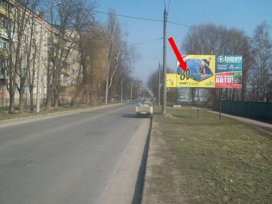 Фото рекламной плоскости по адресу вул. Зарічанська (коледж) Фото рекламной плоскости по адресу вул. Зарічанська (коледж)