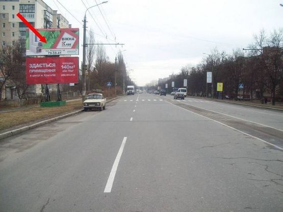 Фото рекламной плоскости по адресу Пр. Миру - пров. Мирний Фото рекламной плоскости по адресу Пр. Миру - пров. Мирний