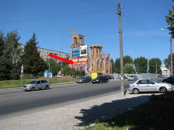 Фото рекламной плоскости по адресу вул. Свободи, 2а Фото рекламной плоскости по адресу вул. Свободи, 2а