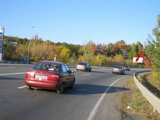 Фото рекламной плоскости по адресу Старокост.напрямок (виїзд) Фото рекламной плоскости по адресу Старокост.напрямок (виїзд)