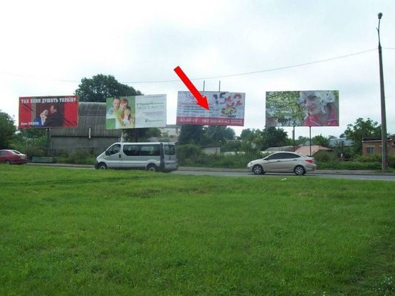 Фото рекламной плоскости по адресу вул.Толстого (розв'язка), Лівий борд Фото рекламной плоскости по адресу вул.Толстого (розв'язка), Лівий борд