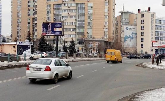 Фото рекламной плоскости по адресу ул.Р.Окипной,6/на м.Лівобережна (В)
