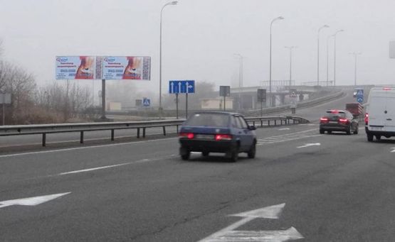 Фото рекламної площини за адресою трасса Киев-Одесса/ Глеваха-развязка-выезд из Василькова/на Киев,на Одессу (В) левый