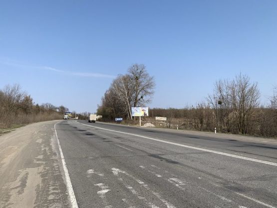 Фото рекламної площини за адресою вул. Староконстянтинівське шосе, виїзд на Староконстянтинів Фото рекламної площини за адресою вул. Староконстянтинівське шосе, виїзд на Староконстянтинів