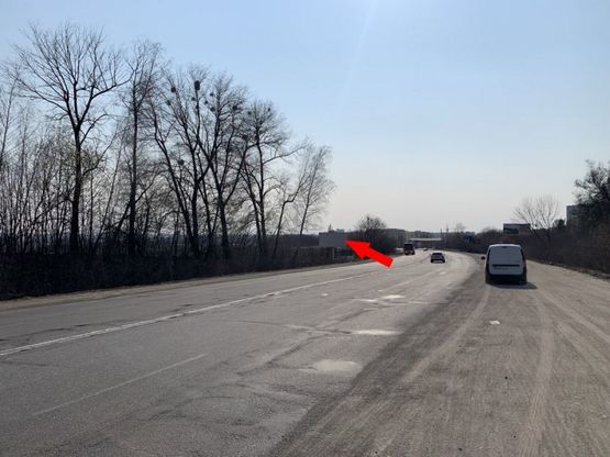 Фото рекламной плоскости по адресу вул. Староконстянтинівське шосе, вїзд в м.Хмельницький Фото рекламной плоскости по адресу вул. Староконстянтинівське шосе, вїзд в м.Хмельницький