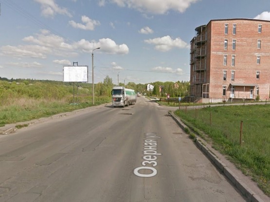 Фото рекламной плоскости по адресу вул. Озерна Фото рекламной плоскости по адресу вул. Озерна