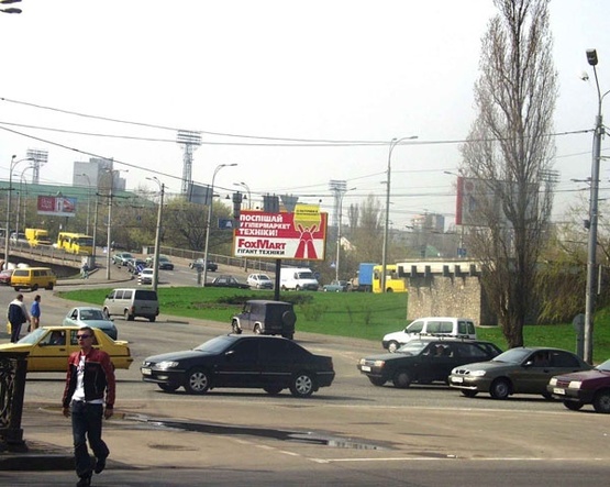 Фото рекламной плоскости по адресу пр.Победы,9/47-Воздухофл.пр.(Воздухофлотский мост) – из центра