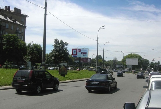 Фото рекламної площини за адресою Пр.Победы/ул.Лагерная (ст.м. «Берестейская»)-А-со стор.Лульяновки