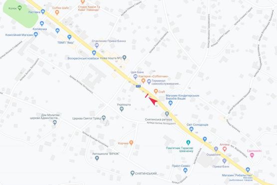 Фото рекламной плоскости по адресу дорога на Городенку ИФ Фото рекламной плоскости по адресу дорога на Городенку ИФ