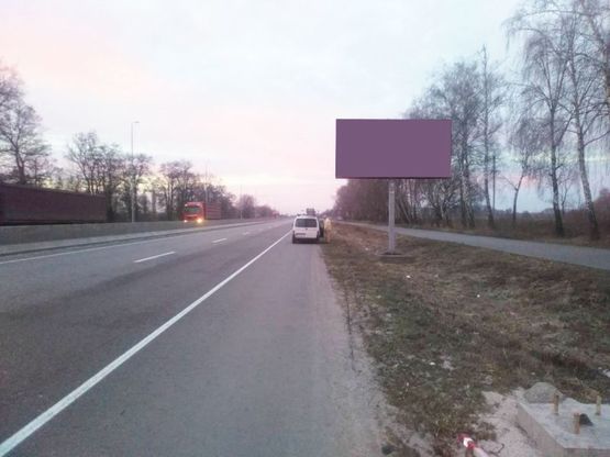Фото рекламной плоскости по адресу Въезд с Киева Фото рекламной плоскости по адресу Въезд с Киева