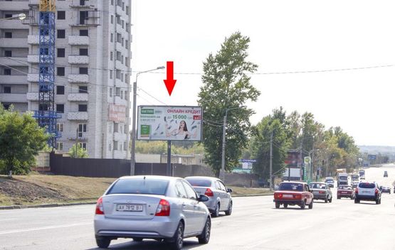 Фото рекламної площини за адресою Полтавский шлях ул., 192 (2), из центра Фото рекламної площини за адресою Полтавский шлях ул., 192 (2), из центра