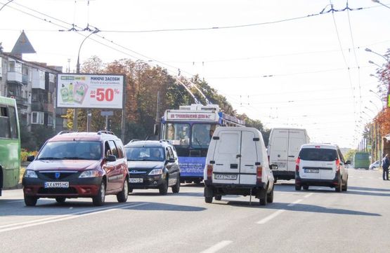Фото рекламної площини за адресою Героев Сталинграда пр-т - Фонвизина ул., 10, в центр Фото рекламної площини за адресою Героев Сталинграда пр-т - Фонвизина ул., 10, в центр