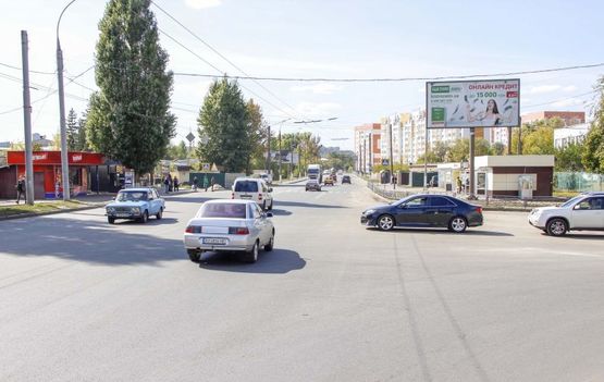 Фото рекламної площини за адресою Любови Малой пр-т, 30 - Григоровское шоссе, из центра Фото рекламної площини за адресою Любови Малой пр-т, 30 - Григоровское шоссе, из центра