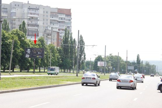 Фото рекламной плоскости по адресу Победы пр-т, 48, в центр Фото рекламной плоскости по адресу Победы пр-т, 48, в центр