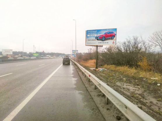 Фото рекламной плоскости по адресу Въезд с Одессы Фото рекламной плоскости по адресу Въезд с Одессы
