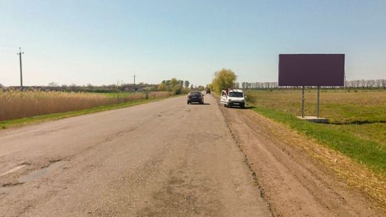 Фото рекламной плоскости по адресу Выезд на Первомайск Фото рекламной плоскости по адресу Выезд на Первомайск