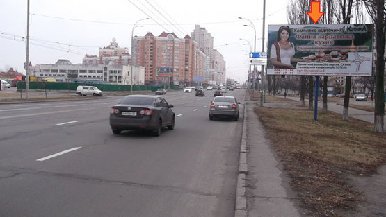 Фото рекламной плоскости по адресу просп. Героев Сталинграда 15-а (A)