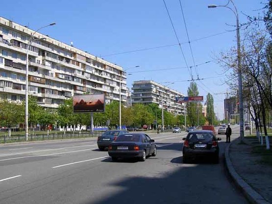Фото рекламной плоскости по адресу ул.Мате Залки 1/12 (Б) напрвление к просп.Героев Сталинграда, к "Сильпо"