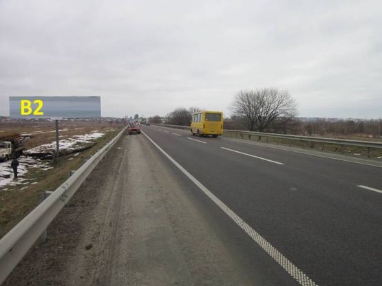 Фото рекламної площини за адресою М-06 Київ-Чоп, після с.Гамаліївка  перед АЗС WOG в сторону Києва (лівий)