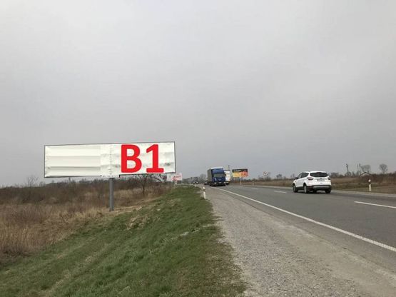 Фото рекламной плоскости по адресу М-06 Київ-Чоп, за с. Ямпіль в сторону с. Гамаліївка та м. Київ (правий)