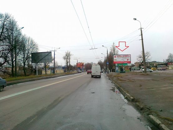Фото рекламной плоскости по адресу вул.Львівська (АС-2) Фото рекламной плоскости по адресу вул.Львівська (АС-2)
