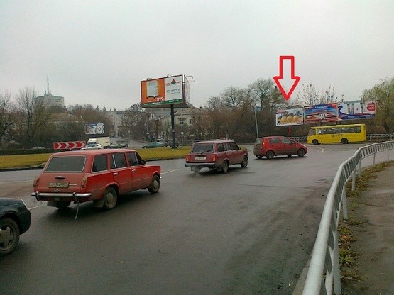 Фото рекламной плоскости по адресу вул.Набережна (м1)(перетин вул.Шевченка) Фото рекламной плоскости по адресу вул.Набережна (м1)(перетин вул.Шевченка)