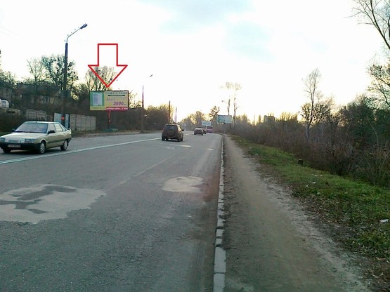 Фото рекламной плоскости по адресу вул.Набережна (перетин з вул. Сільська) Фото рекламной плоскости по адресу вул.Набережна (перетин з вул. Сільська)