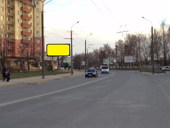 Фото рекламної площини за адресою вул. Конякіна Аверс Б ст Фото рекламної площини за адресою вул. Конякіна Аверс Б ст